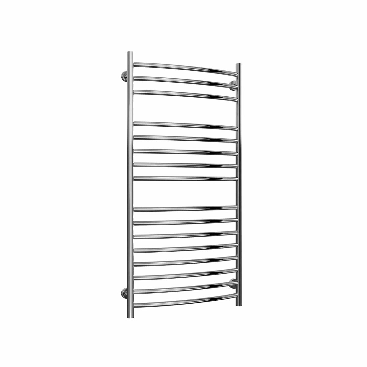 1200 x 600 mm Reina Eos Curved Stainless Steel Designer Radiator