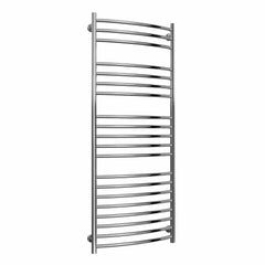 1500 x 600 mm Reina Eos Curved Stainless Steel Designer Radiator