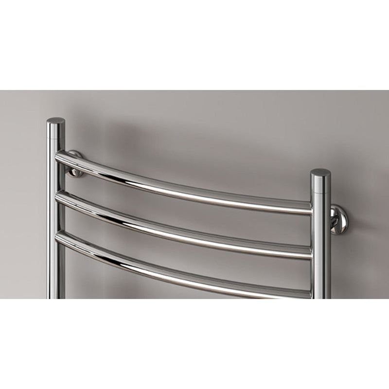 Designer Radiator Curved Reina Eos Curved Stainless Steel Designer Radiator