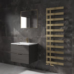 Reina Florina Vertical Chrome Heated Towel Rail Steel Radiator