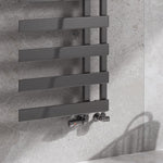 Reina Florina Vertical Chrome Heated Towel Rail Steel Radiator