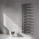 Reina Florina Vertical Chrome Heated Towel Rail Steel Radiator