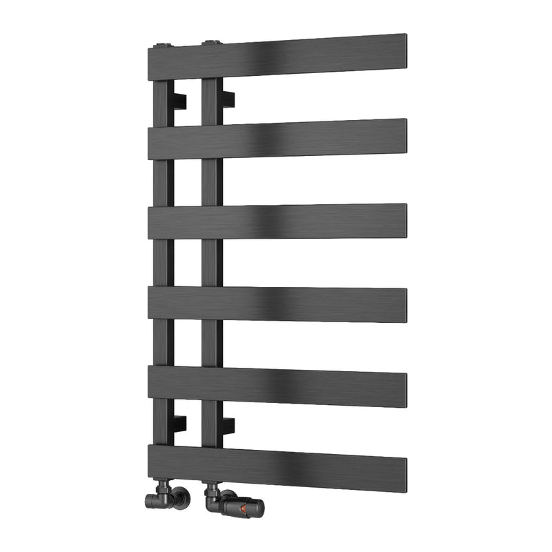 Reina Florina Vertical Chrome Heated Towel Rail Steel Radiator