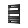 780 x 550 mm / Black Reina Gia Dry Electric Heated Towel Rail Designer Radiator