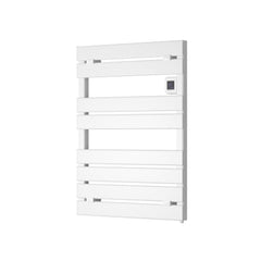 780 x 550 mm / White Reina Gia Dry Electric Heated Towel Rail Designer Radiator