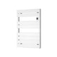 780 x 550 mm / White Reina Gia Dry Electric Heated Towel Rail Designer Radiator