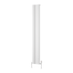 Reina Gio White Single panel vertical aluminium radiator 1800 x 280mm
