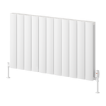 White Heated Towel Rail
