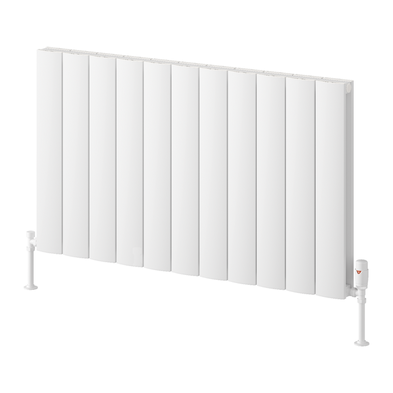 White Heated Towel Rail