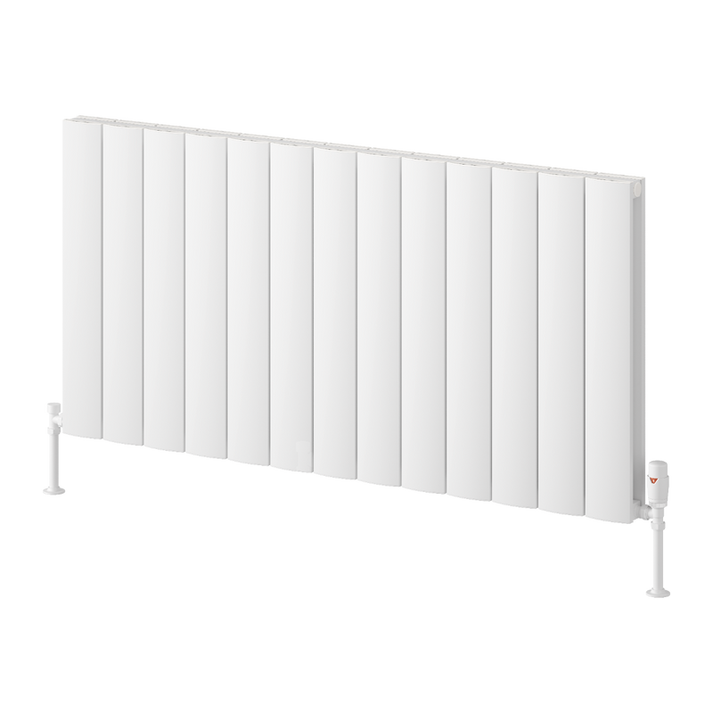 White Heated Towel Rail