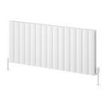 White Heated Towel Rail
