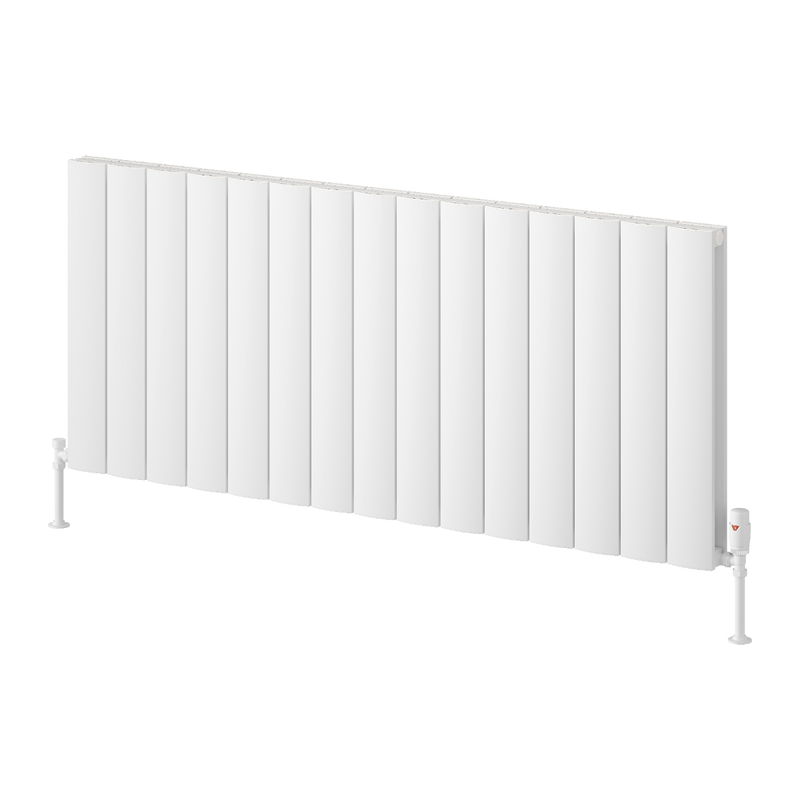 White Heated Towel Rail