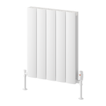 White Heated Towel Rail