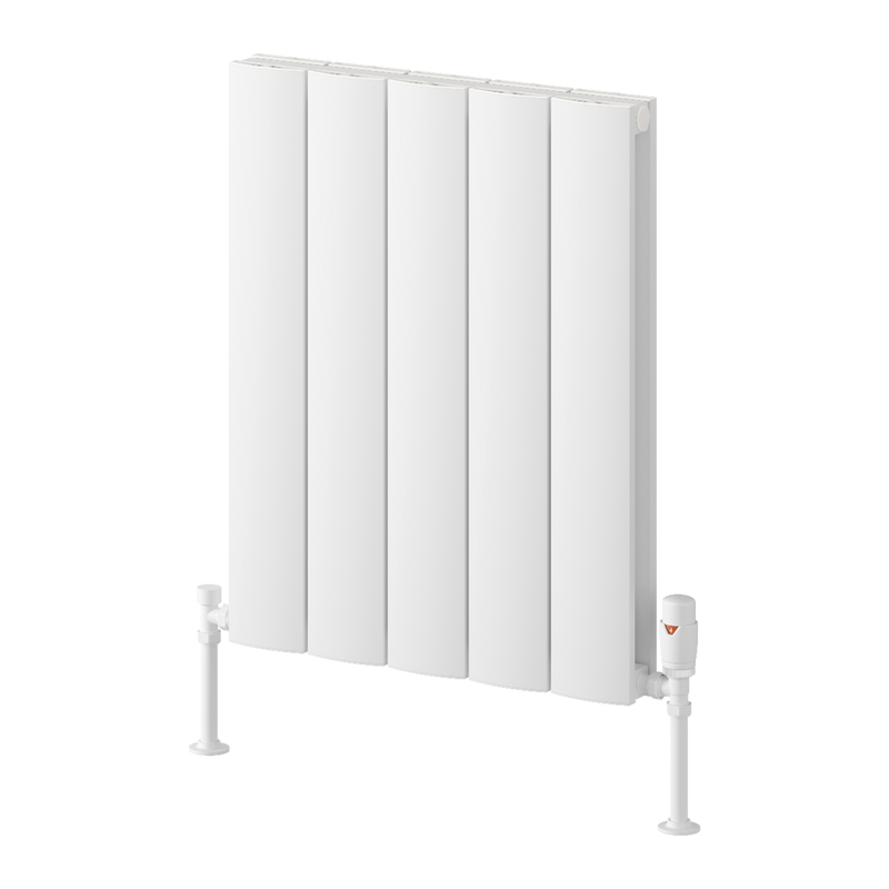 White Heated Towel Rail