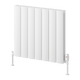 Reina Loco Horizontal Double White panel aluminium radiator 600 x 660mm