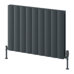 Matt Black Heated Towel Rail