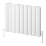 White Heated Towel Rail