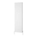 White Heated Towel Rail