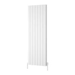 White Heated Towel Rail