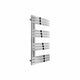 960 x 500 mm Reina Lovere Vertical Polished Heated Stainless Steel Radiator