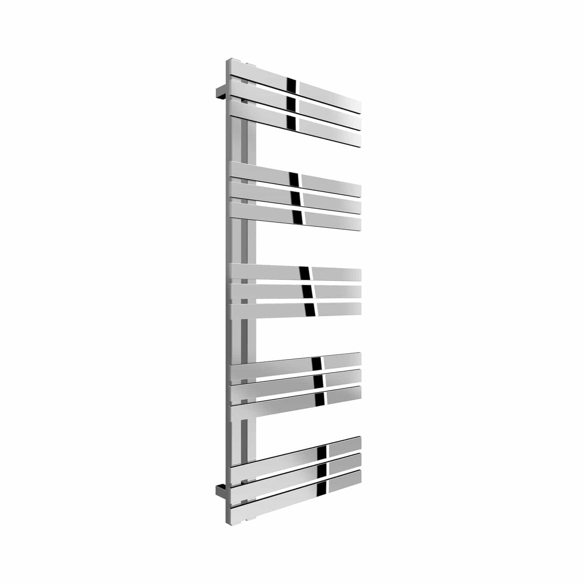 1230 x 500 mm Reina Lovere Vertical Polished Heated Stainless Steel Radiator