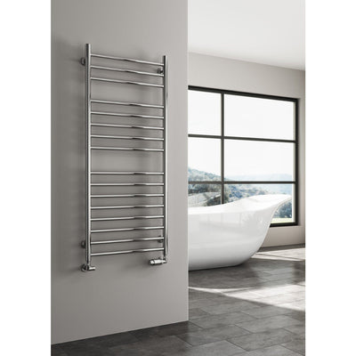 Reina Luna Flat Stainless Steel Towel Rail
