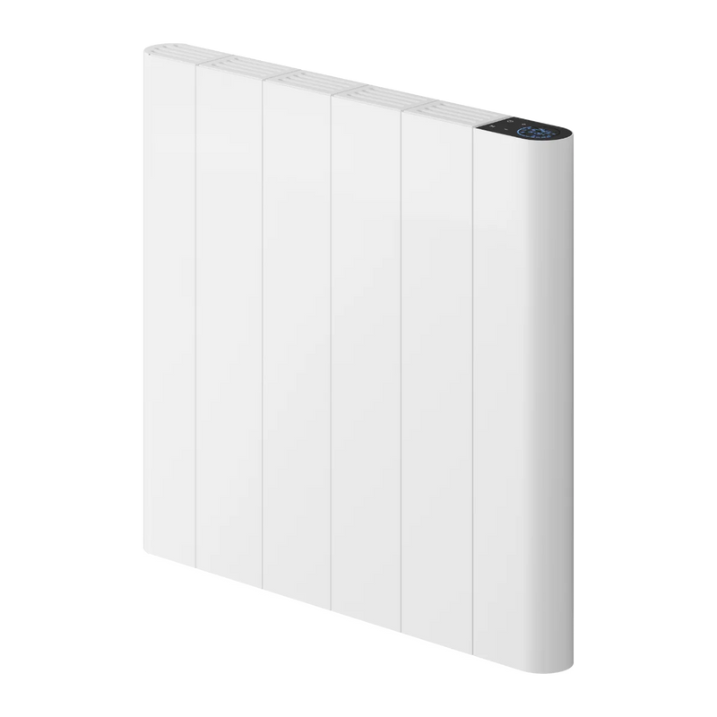 Reina Maia Horizontal Dry Electric Heated White Designer Radiator