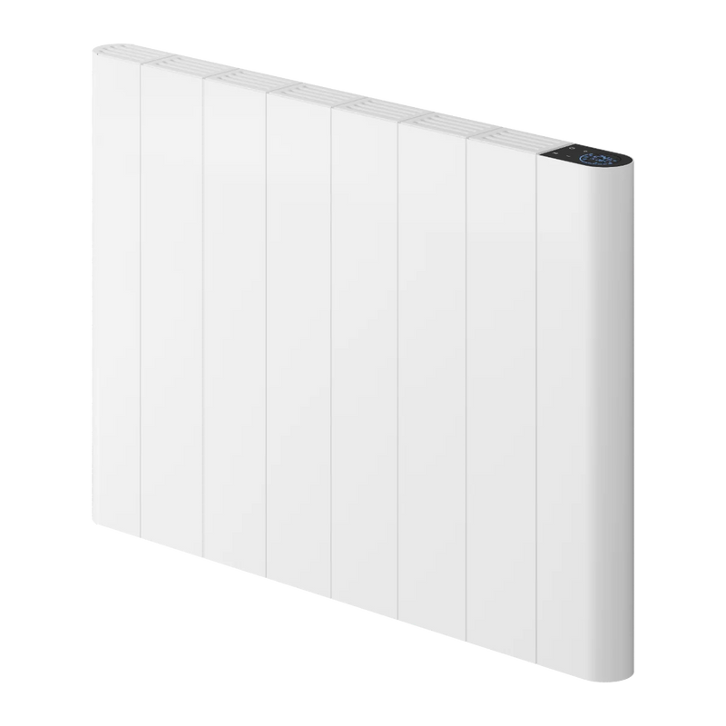 Reina Maia Horizontal Dry Electric Heated White Designer Radiator