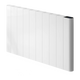 Reina Maia Horizontal Dry Electric Heated White Designer Radiator