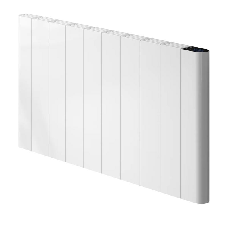Reina Maia Horizontal Dry Electric Heated White Designer Radiator