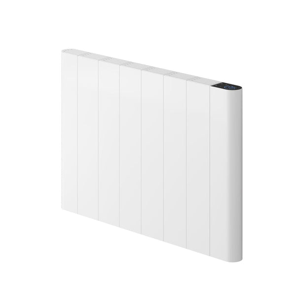 500 x 725 mm Reina Maia Horizontal Dry Electric Heated White Designer Radiator