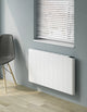 Reina Maia Horizontal Dry Electric Heated White Designer Radiator