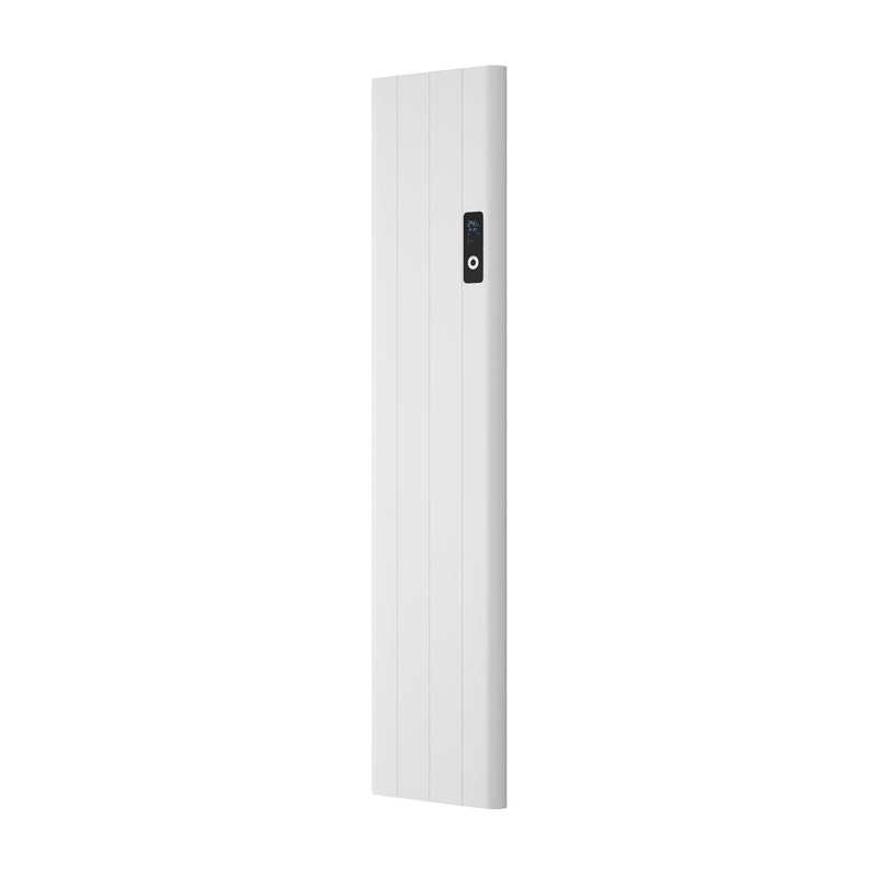 1600 x 362 mm Reina Maia Vertical Dry Electric Heated White Designer Radiator