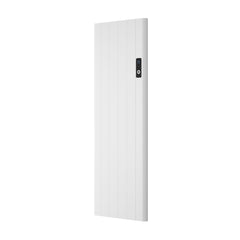 1600 x 544 mm Reina Maia Vertical Dry Electric Heated White Designer Radiator