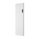 1600 x 544 mm Reina Maia Vertical Dry Electric Heated White Designer Radiator