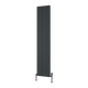 Matt Black Vertical Designer Radiator