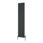 Matt Black Vertical Designer Radiator