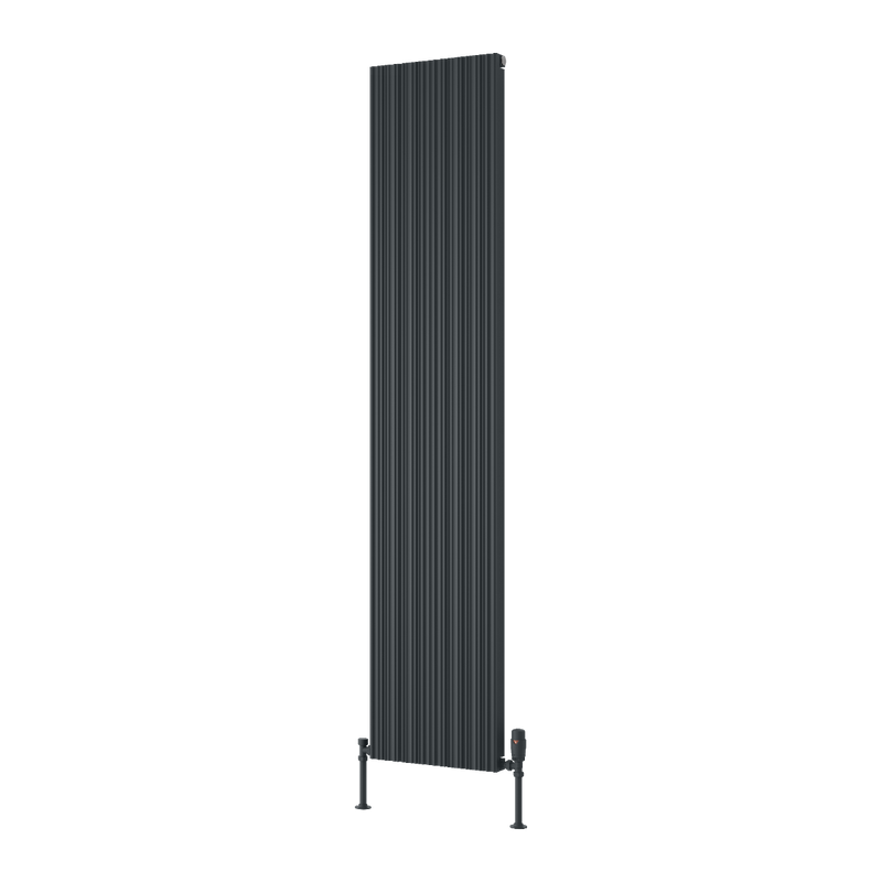 Matt Black Vertical Designer Radiator