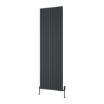 Matt Black Vertical Designer Radiator
