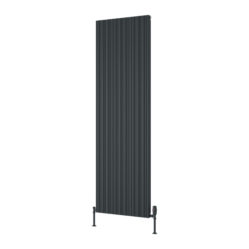 Matt Black Vertical Designer Radiator