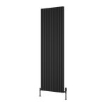 Matt Black Vertical Designer Radiator