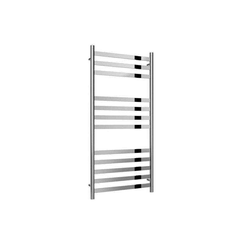 1120 x 530 mm Reina Misa Vertical Polished Stainless Steel Towel Rail Radiator