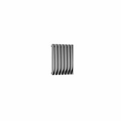 Double / Polished / 600 x 413 mm Reina Nerox Horizontal Heated Stainless Steel Designer Radiator