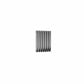 Double / Polished / 600 x 413 mm Reina Nerox Horizontal Heated Stainless Steel Designer Radiator