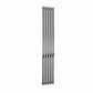 Single / Polished / 1800 x 295 mm Reina Nerox Vertical Stainless Steel Radiator