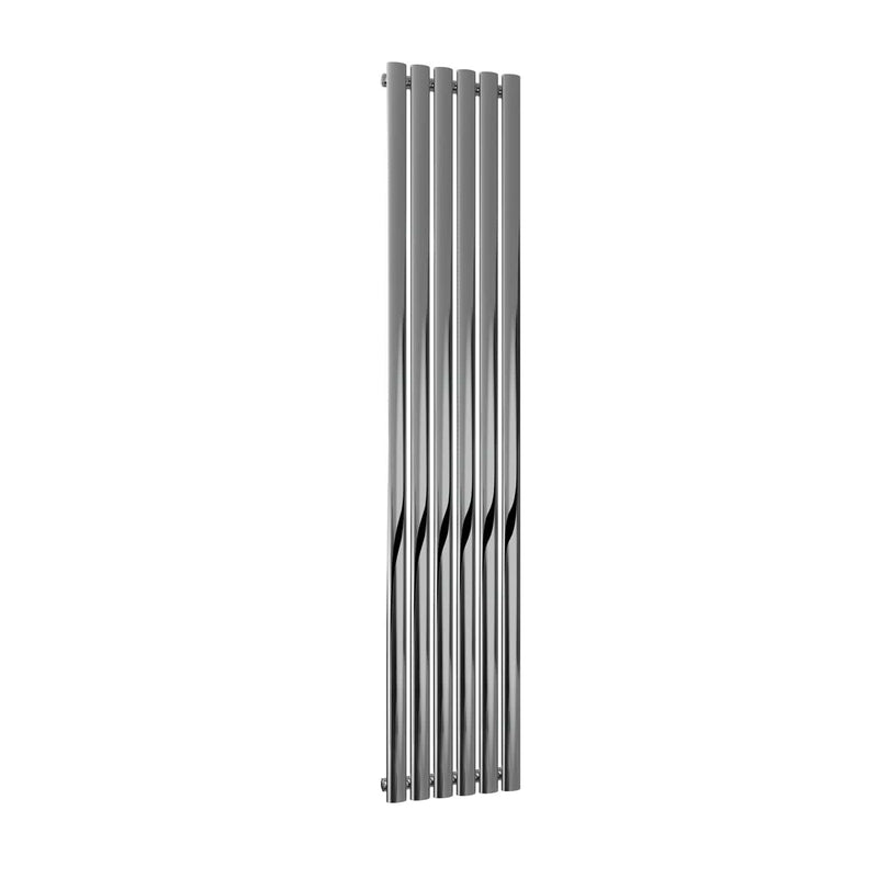 Single / Polished / 1800 x 354 mm Reina Nerox Vertical Stainless Steel Radiator