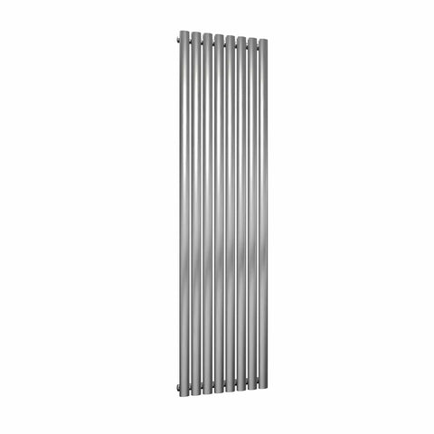 Single / Brushed / 1800 x 472 mm Reina Nerox Vertical Stainless Steel Radiator