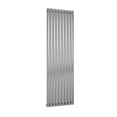 Single / Brushed / 1800 x 531 mm Reina Nerox Vertical Stainless Steel Radiator