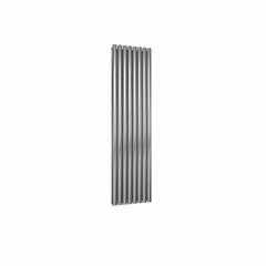 Double / Polished / 1800 x 472 mm Reina Nerox Vertical Stainless Steel Radiator