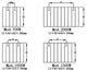 Reina Nika Horizontal Dry Electric Heated Designer Radiator